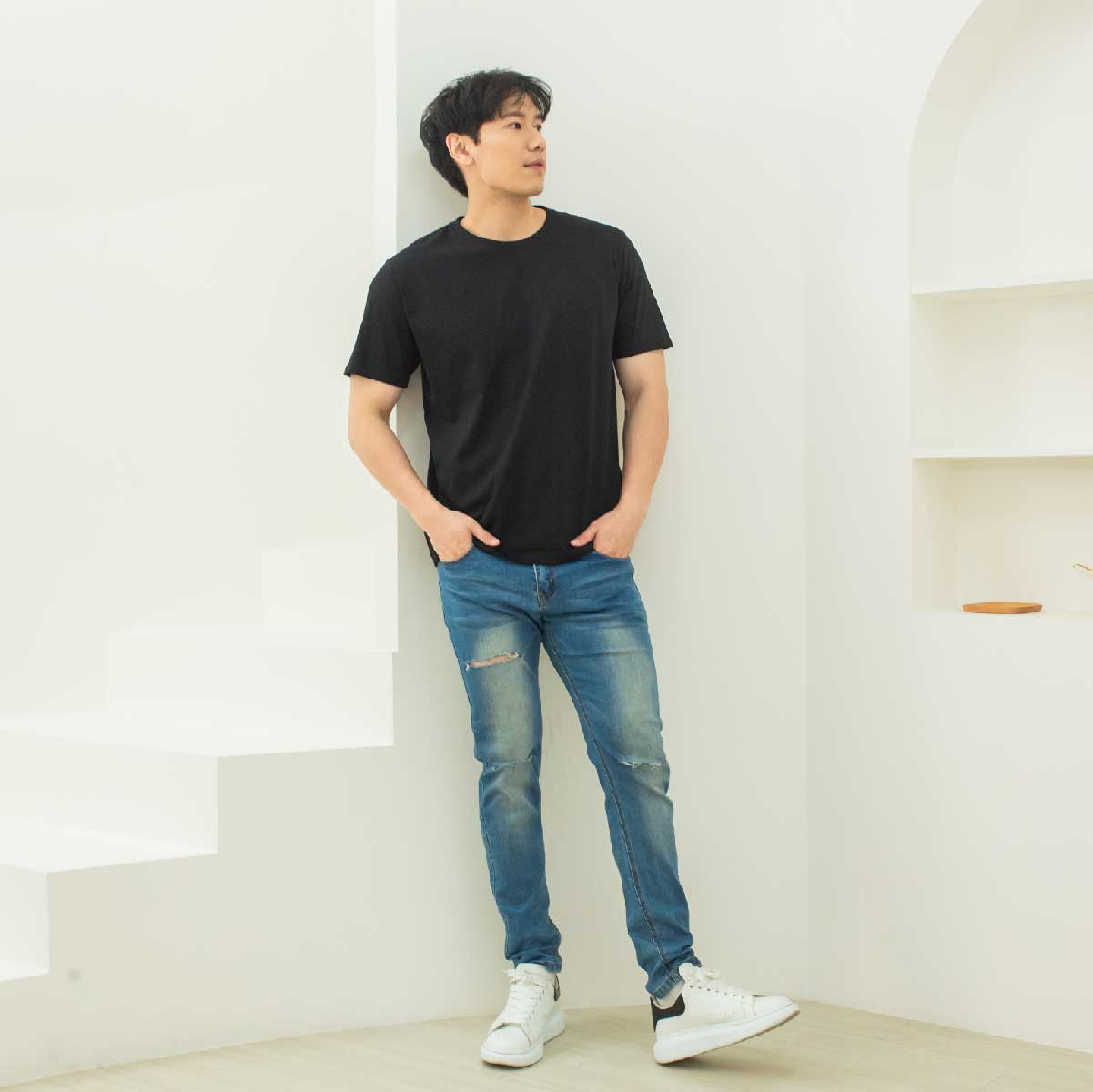 KY-T28|6.1oz精梳棉精品中性T