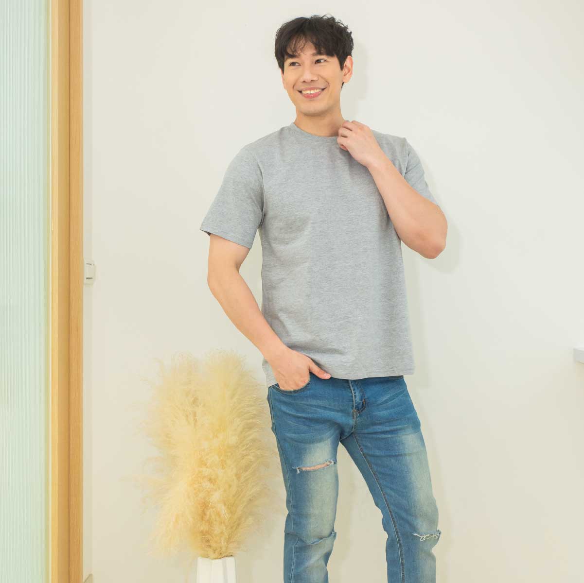 KY-T28|6.1oz精梳棉精品中性T