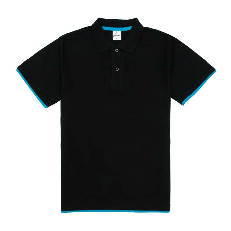 雙色領POLO衫 設計